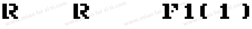 Roboto Regular_ F1(1).ttf字体转换